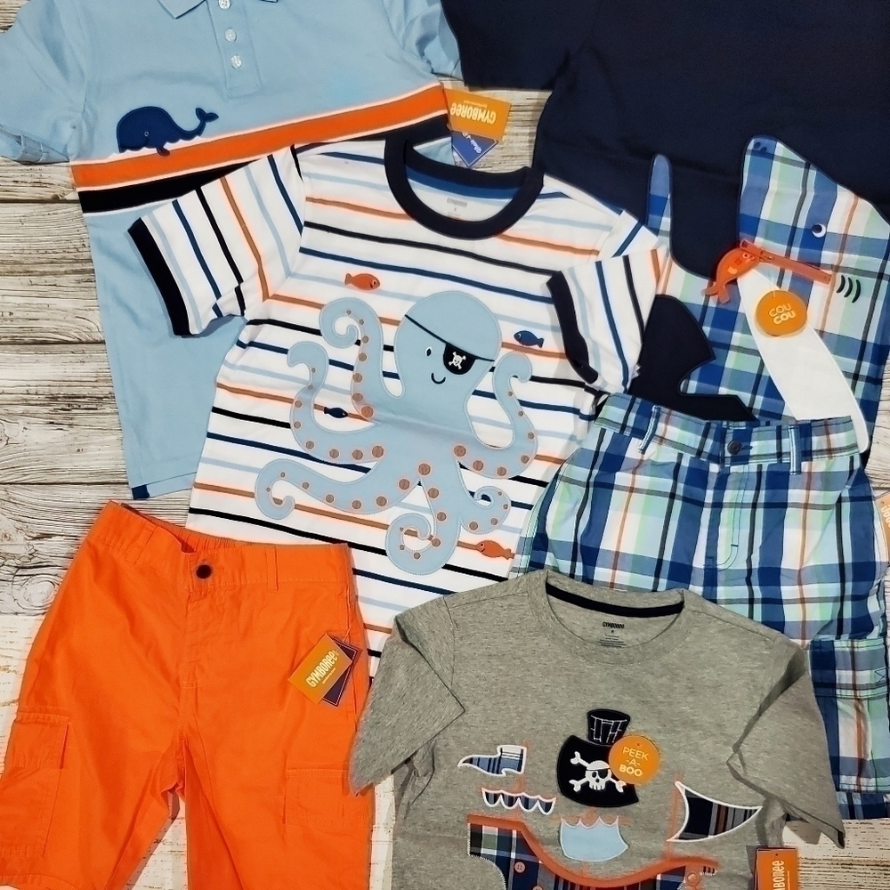 Whale Hello There Lot Size 8 NWT